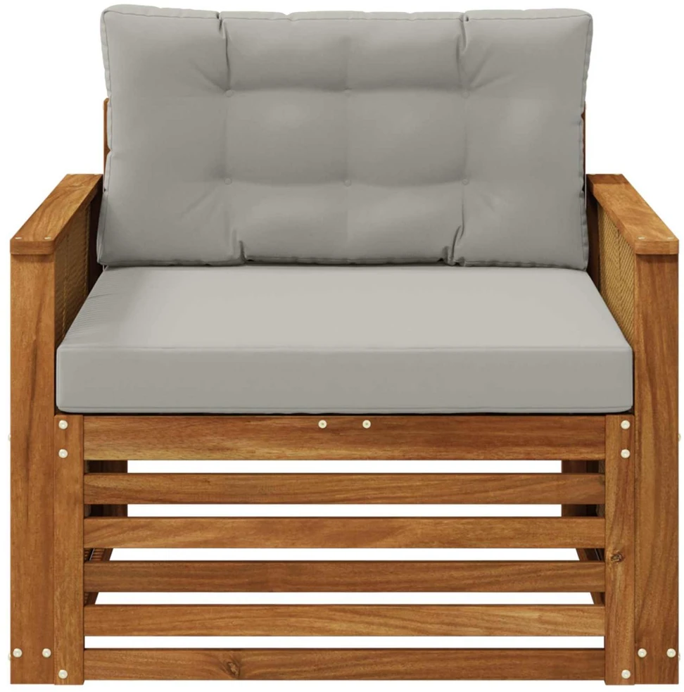 Lauko Vidurinis Sofa Natūrali