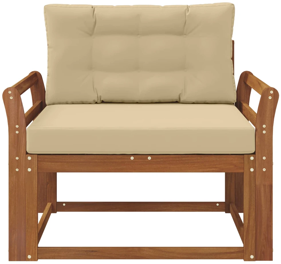 Lauko Vidurinis Sofa Natūrali