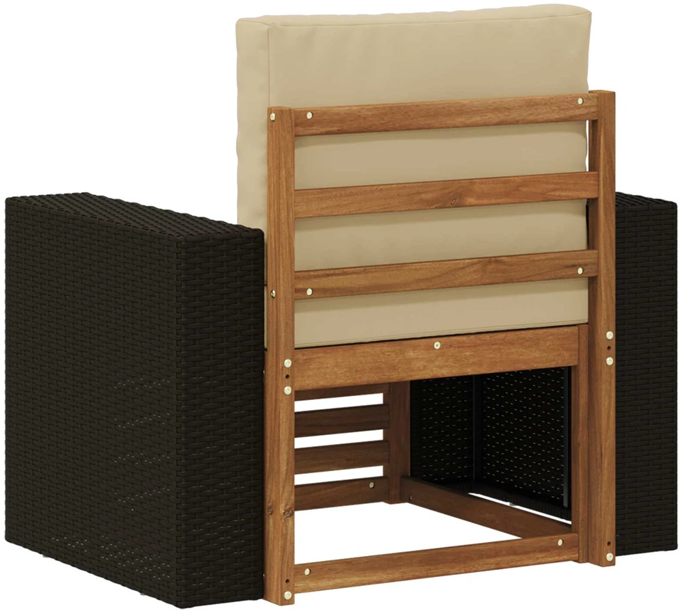 Lauko Vidurinis Sofa Natūrali