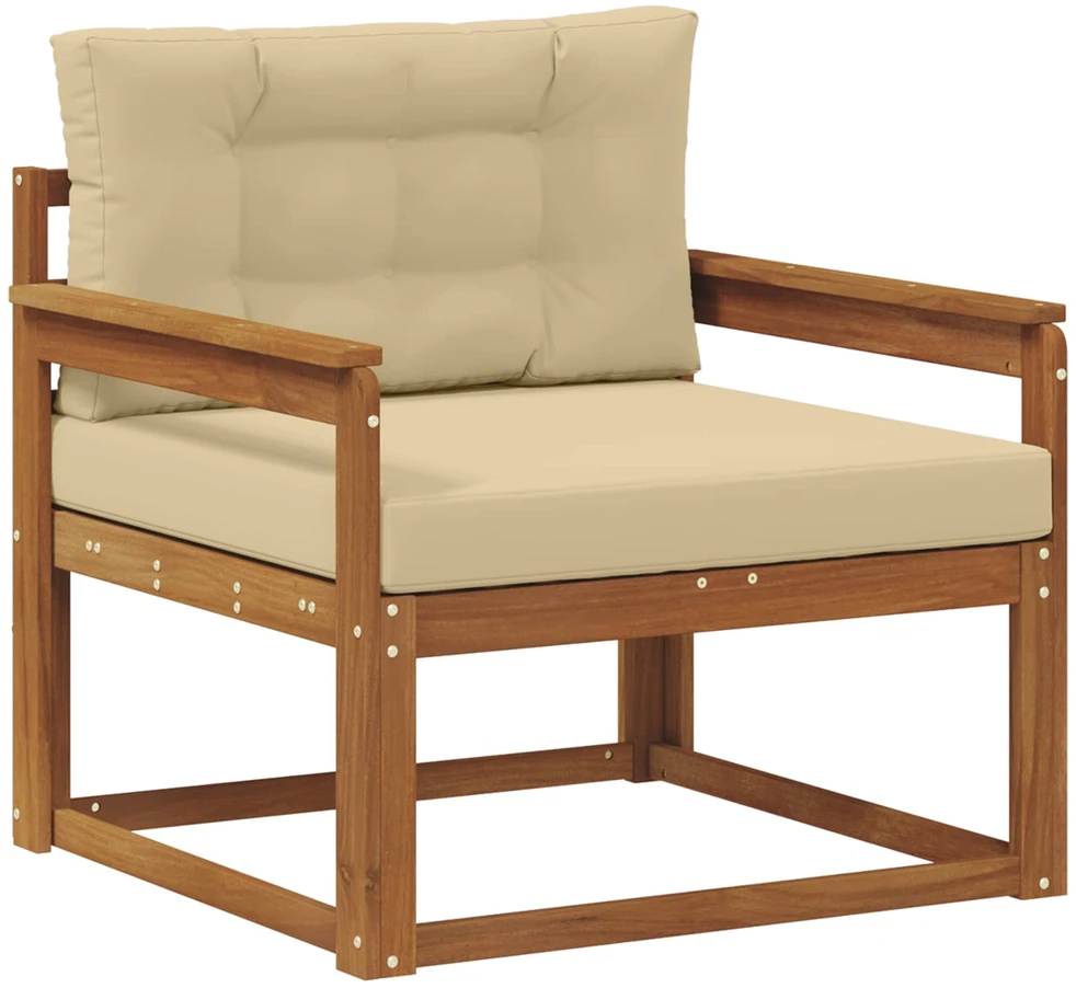 Lauko Vidurinis Sofa Natūrali