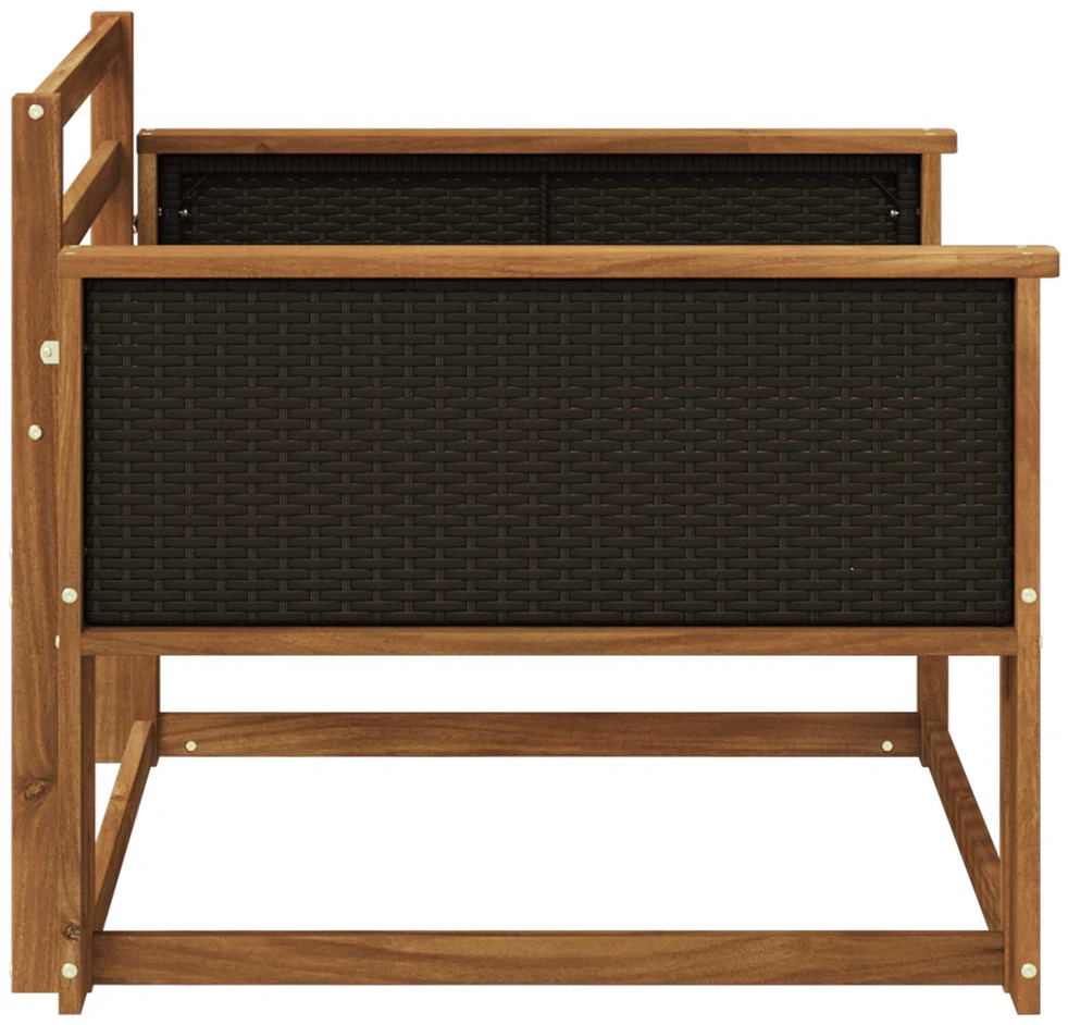 Lauko Vidurinis Sofa Natūrali