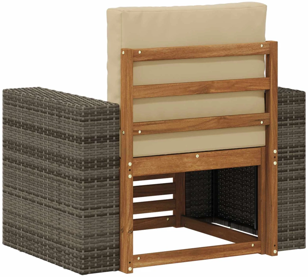 Lauko Vidurinis Sofa Natūrali