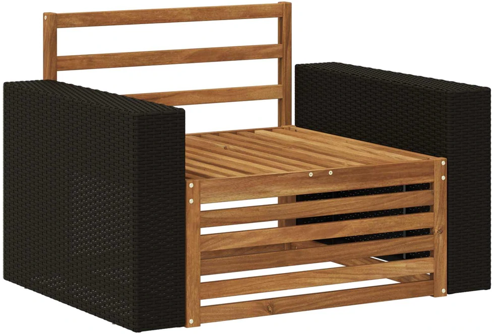 Lauko Vidurinis Sofa Natūrali