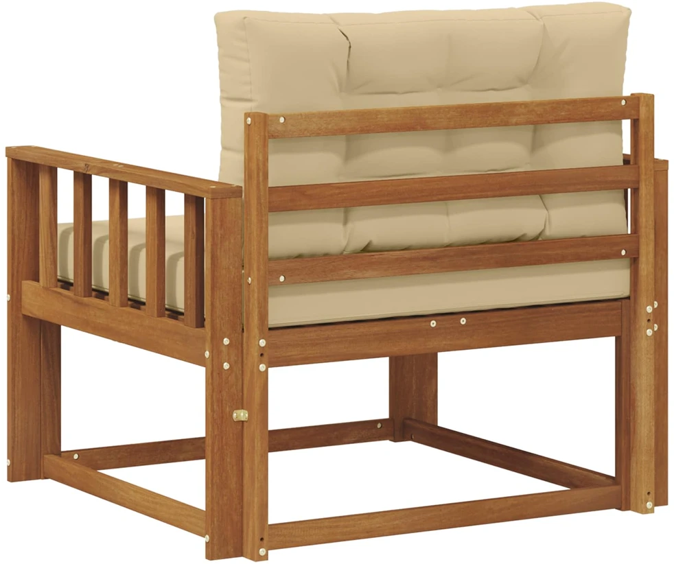 Lauko Vidurinis Sofa Natūrali