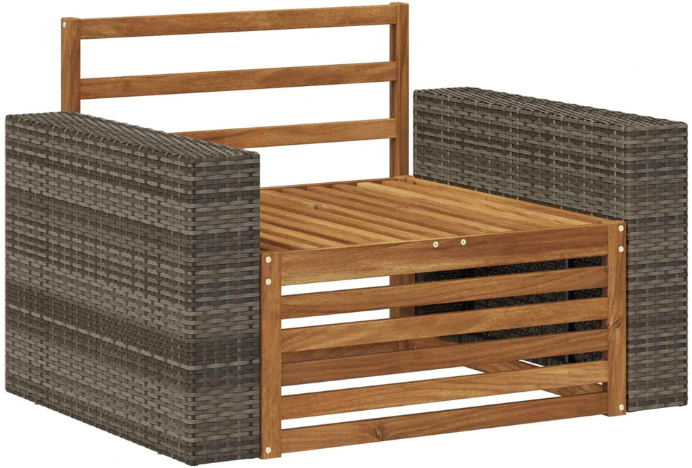 Lauko Vidurinis Sofa Natūrali