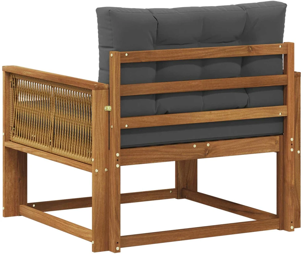 Lauko Vidurinis Sofa Natūrali