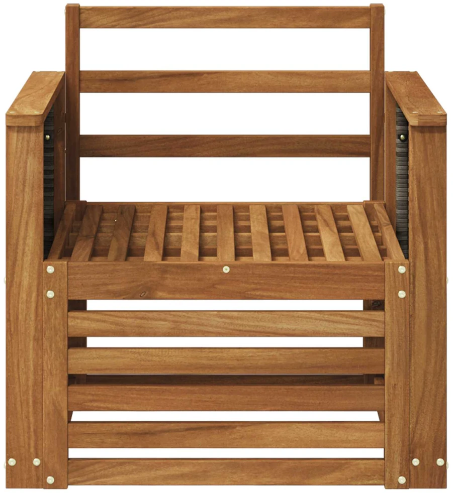 Lauko Vidurinis Sofa Natūrali