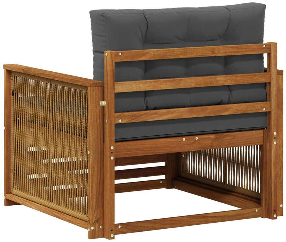 Lauko Vidurinis Sofa Natūrali
