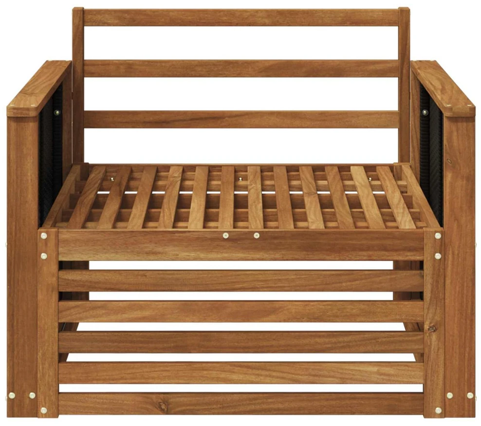 Lauko Vidurinis Sofa Natūrali