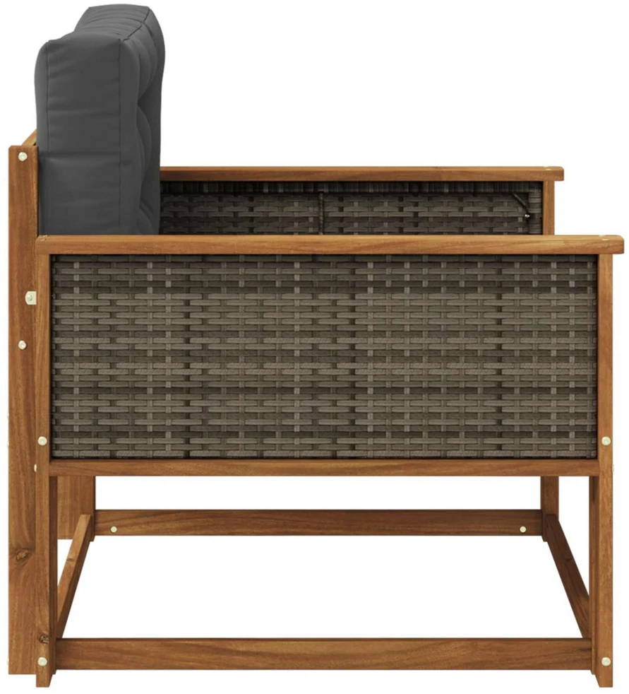 Lauko Vidurinis Sofa Natūrali