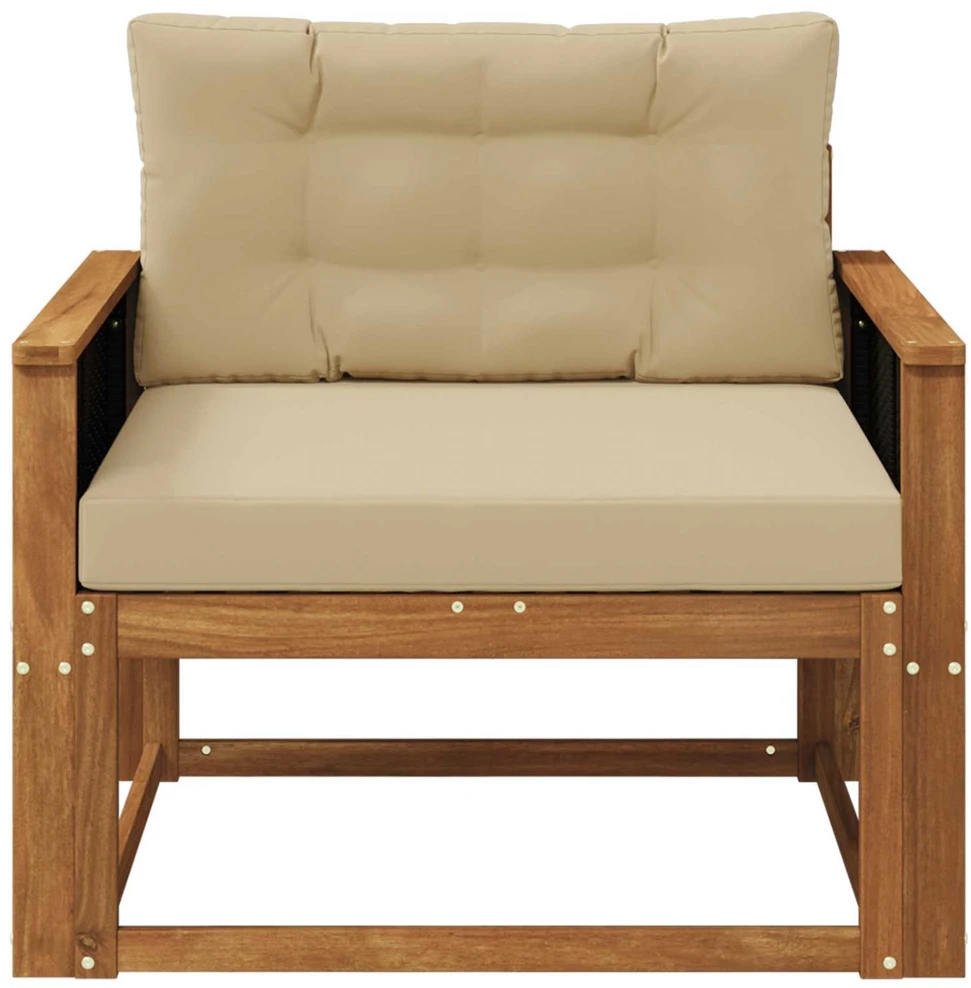 Lauko Vidurinis Sofa Natūrali