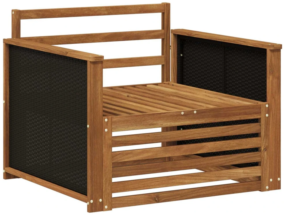 Lauko Vidurinis Sofa Natūrali