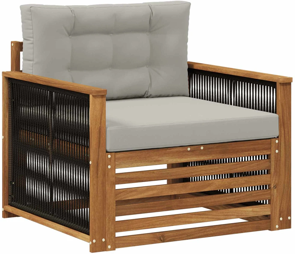 Lauko Vidurinis Sofa Natūrali