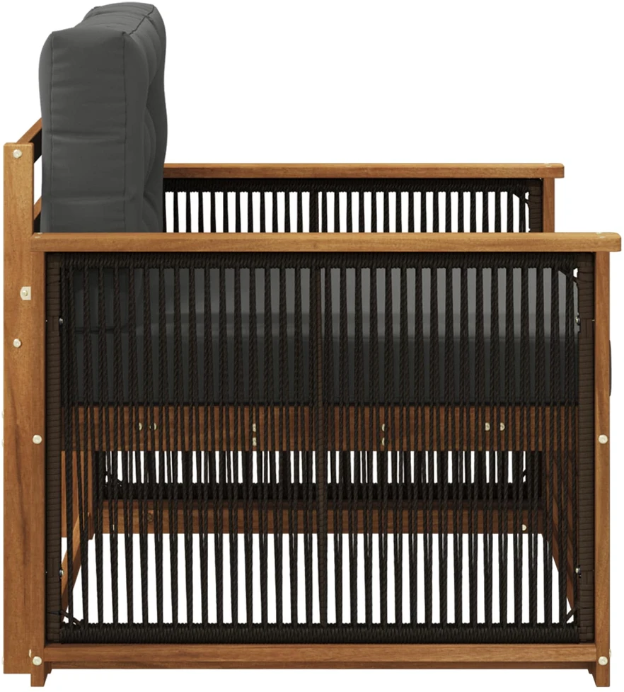 Lauko Vidurinis Sofa Natūrali