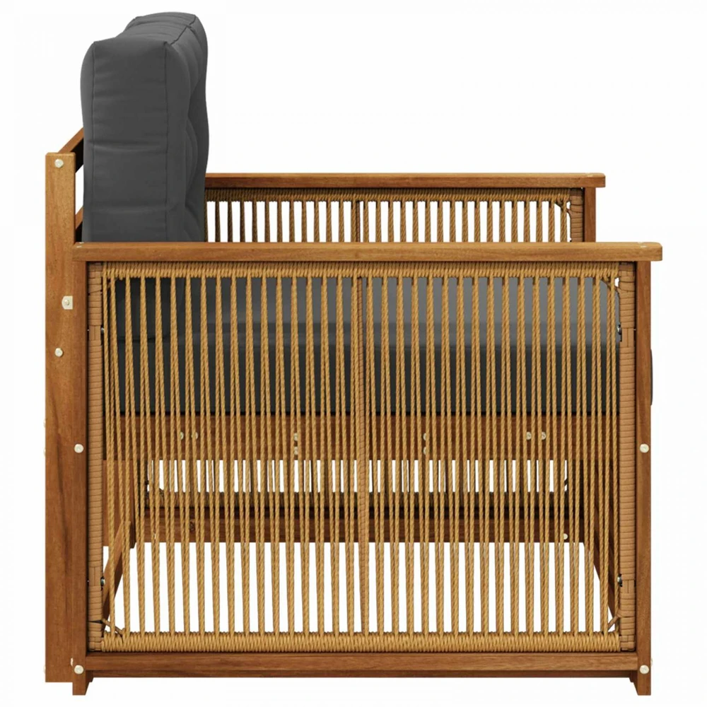 Lauko Vidurinis Sofa Natūrali