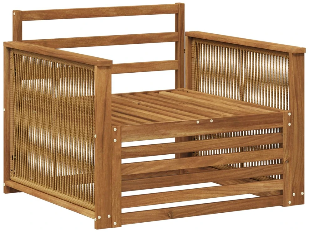 Lauko Vidurinis Sofa Natūrali