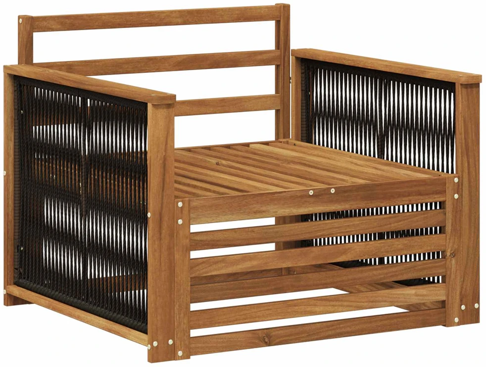 Lauko Vidurinis Sofa Natūrali