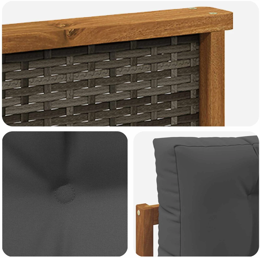 Lauko Vidurinis Sofa Natūrali