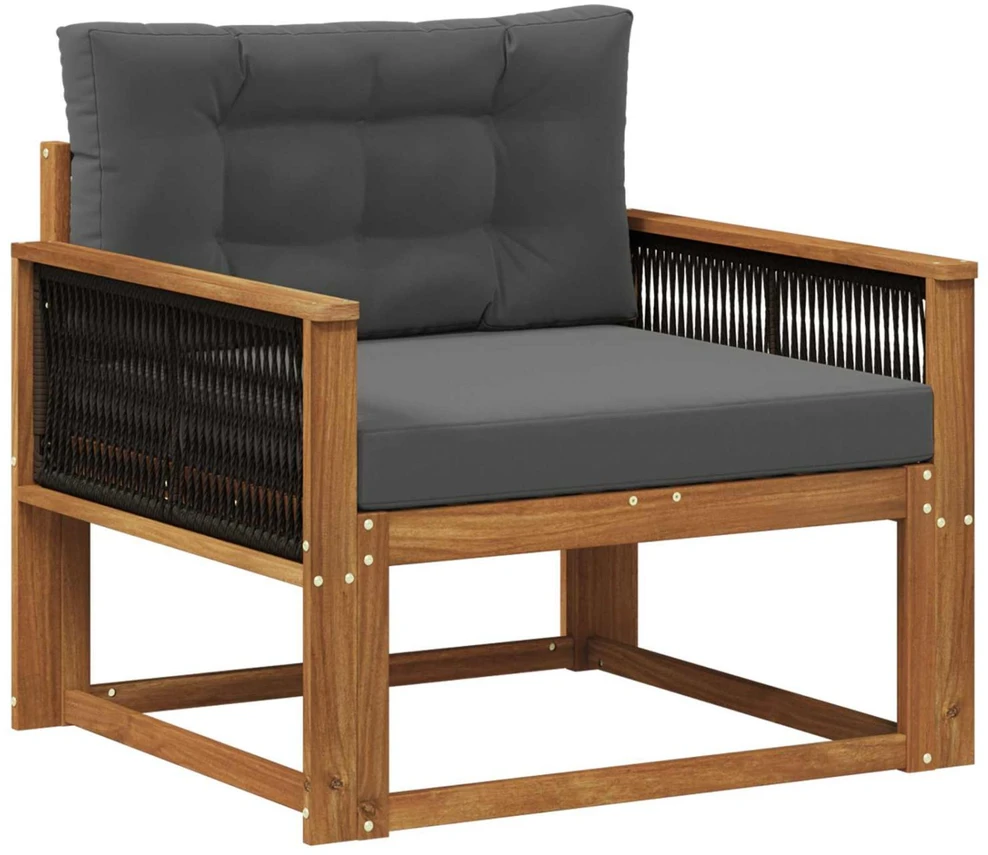 Lauko Vidurinis Sofa Natūrali