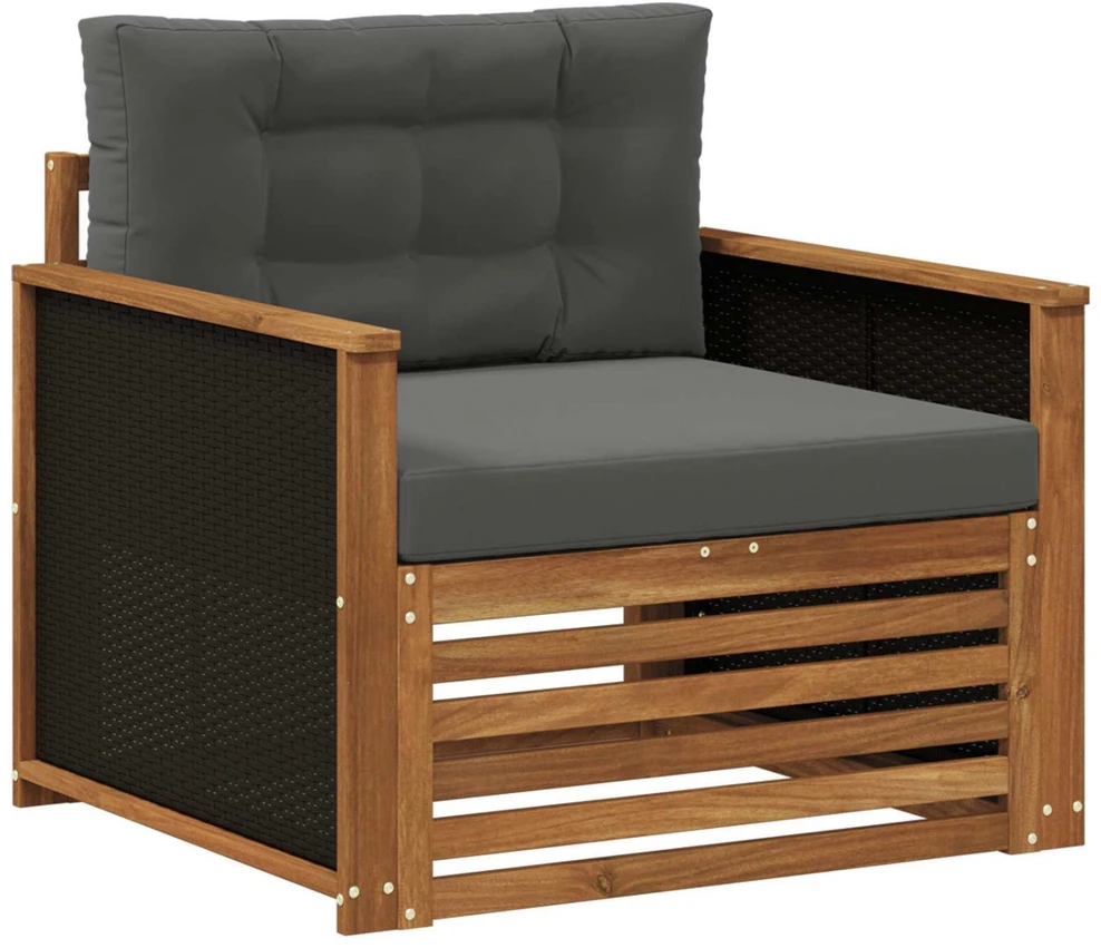Lauko Vidurinis Sofa Natūrali