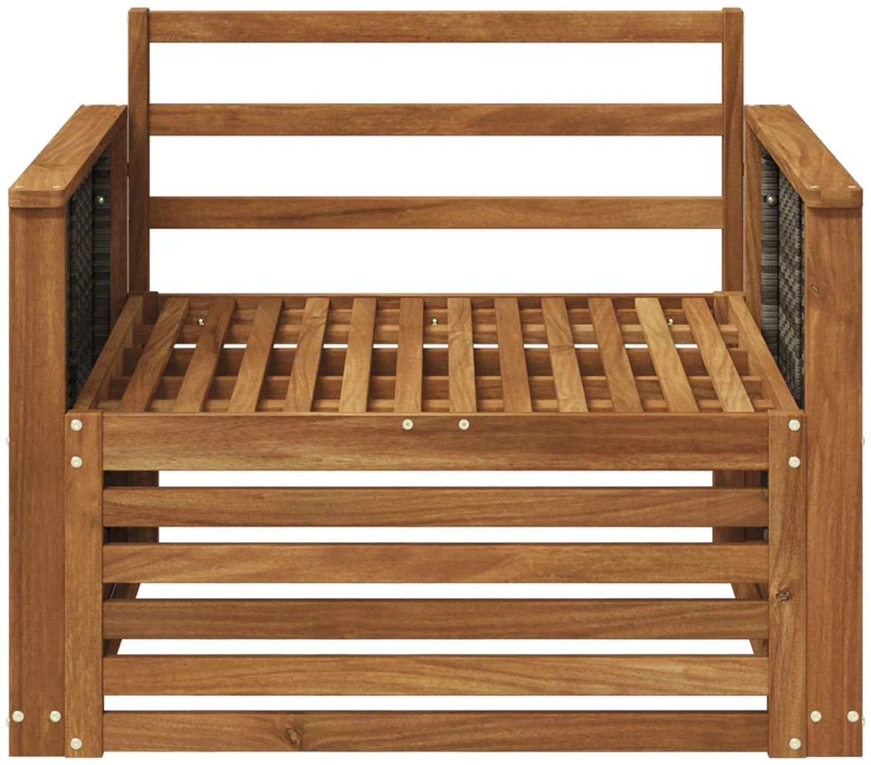 Lauko Vidurinis Sofa Natūrali