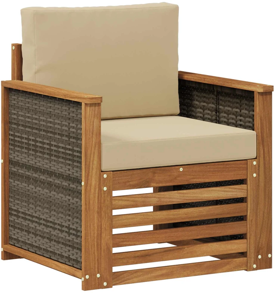 Lauko Vidurinis Sofa Natūrali