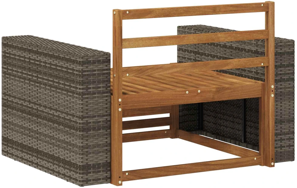 Lauko Vidurinis Sofa Natūrali