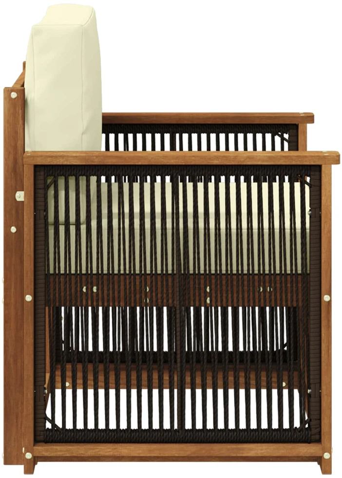 Lauko Vidurinis Sofa Natūrali