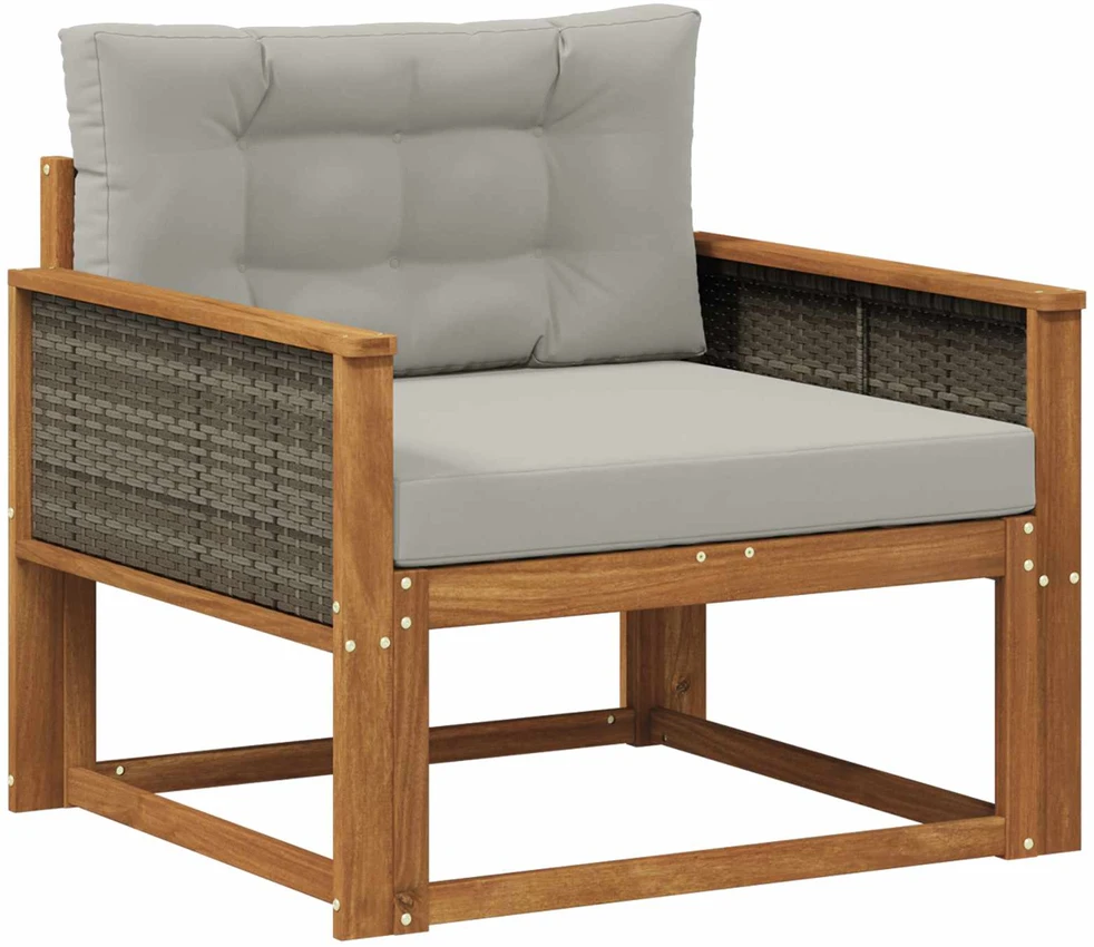 Lauko Vidurinis Sofa Natūrali