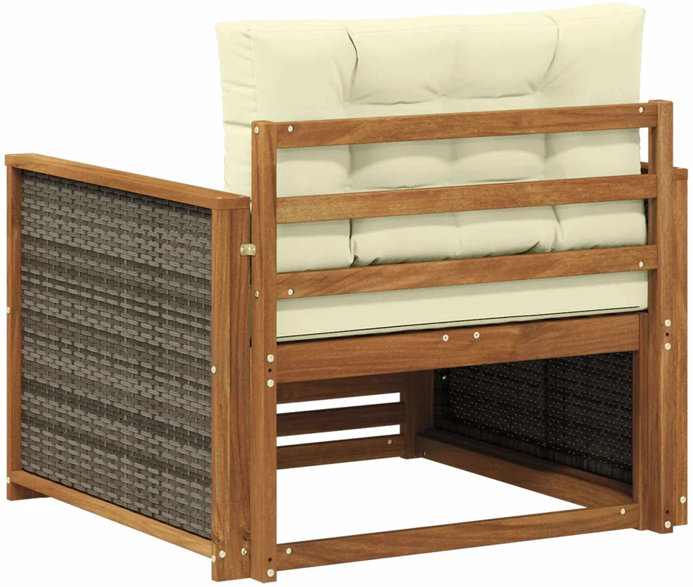 Lauko Vidurinis Sofa Natūrali