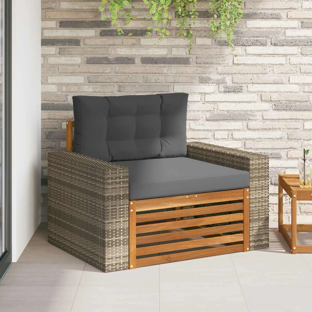 Lauko Vidurinis Sofa Natūrali