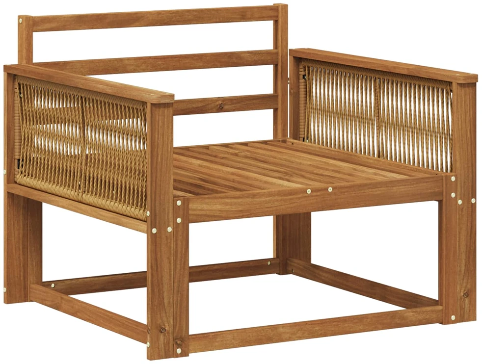 Lauko Vidurinis Sofa Natūrali