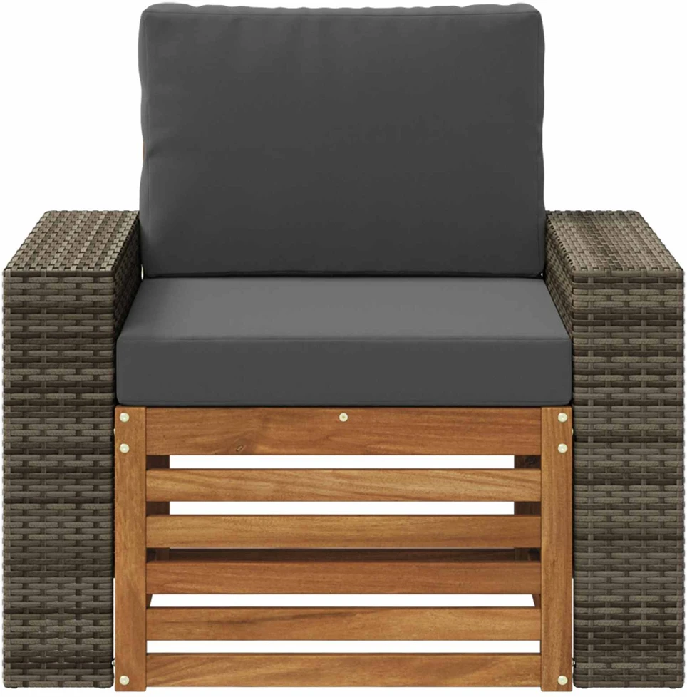 Lauko Vidurinis Sofa Natūrali