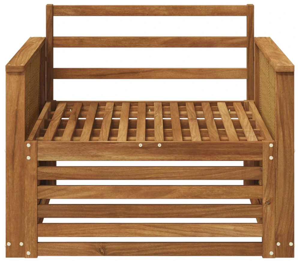 Lauko Vidurinis Sofa Natūrali