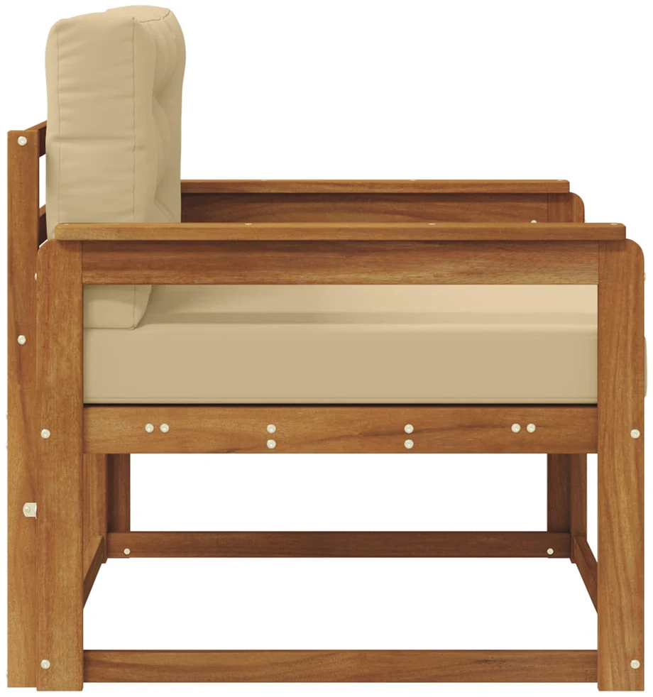 Lauko Vidurinis Sofa Natūrali