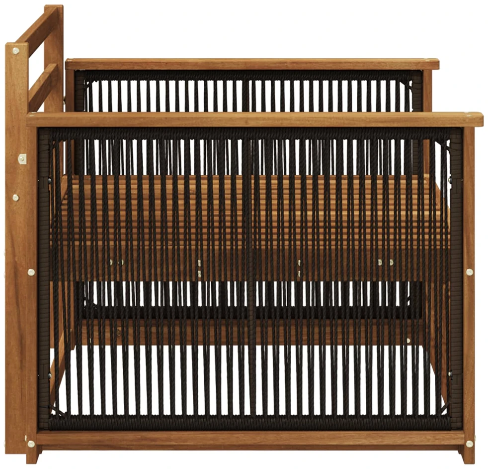 Lauko Vidurinis Sofa Natūrali
