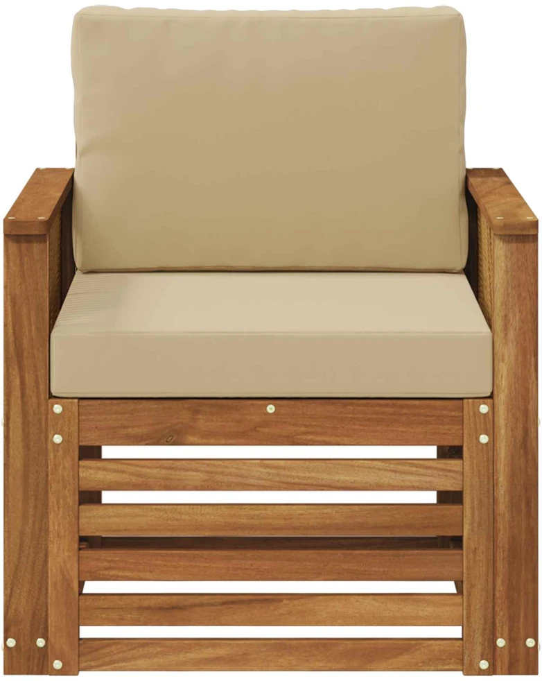 Lauko Vidurinis Sofa Natūrali