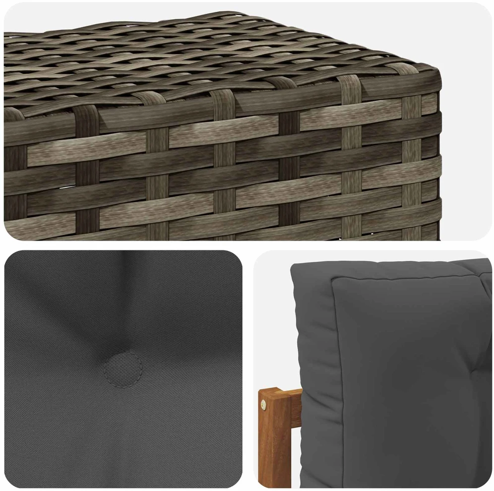 Lauko Vidurinis Sofa Natūrali