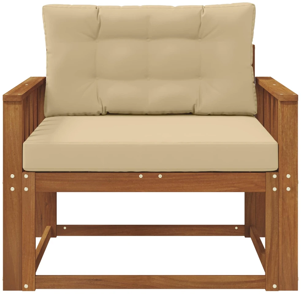 Lauko Vidurinis Sofa Natūrali