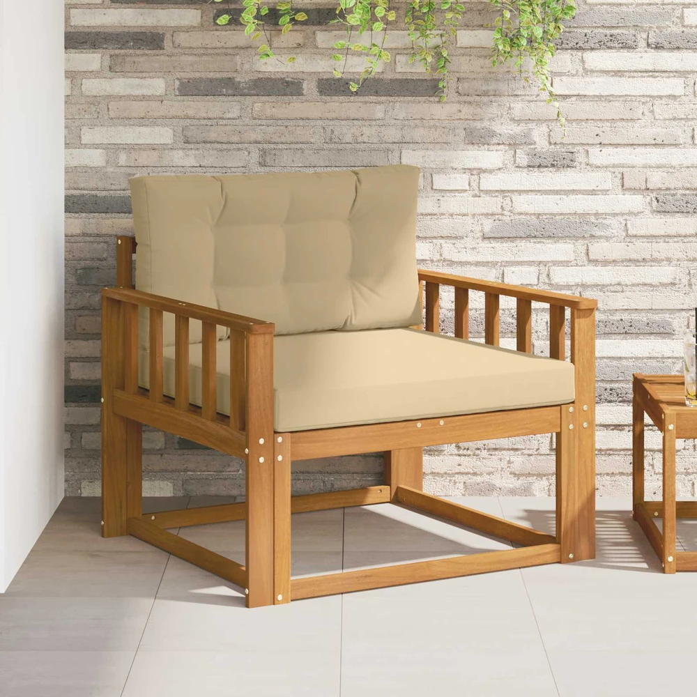 Lauko Vidurinis Sofa Natūrali