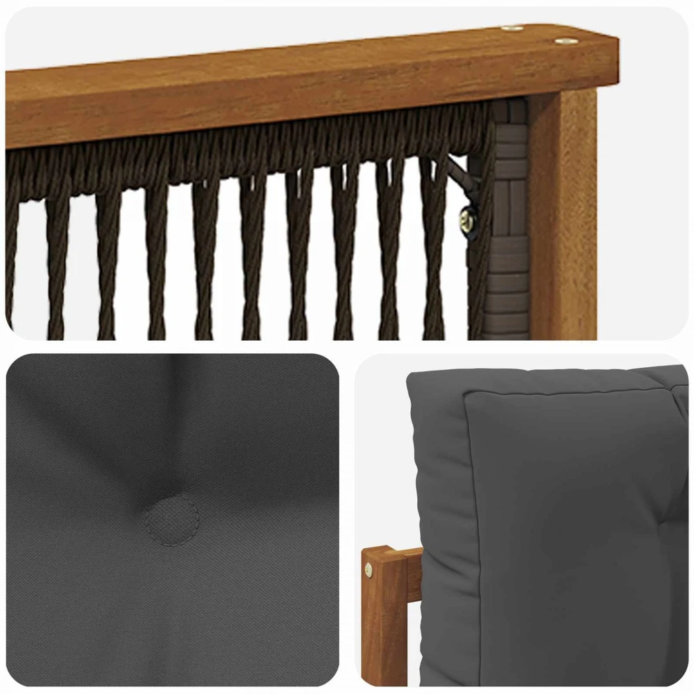 Lauko Vidurinis Sofa Natūrali