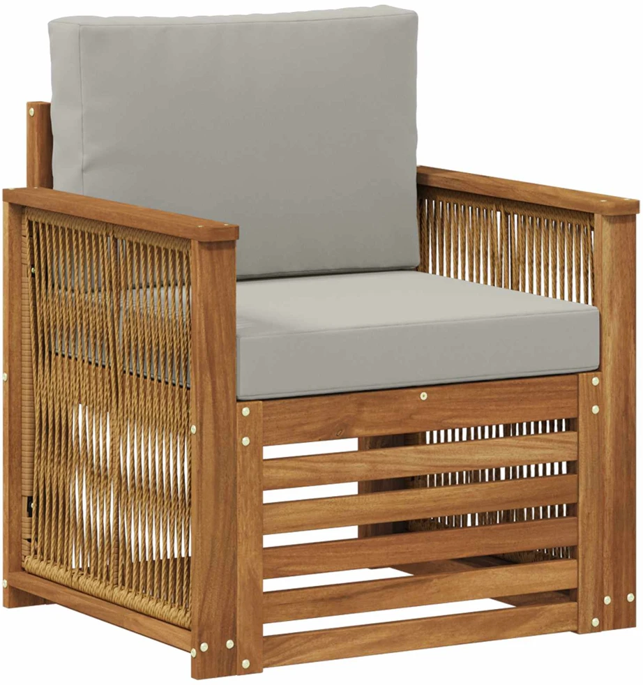 Lauko Vidurinis Sofa Natūrali