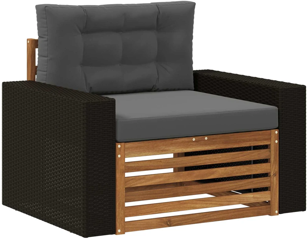 Lauko Vidurinis Sofa Natūrali