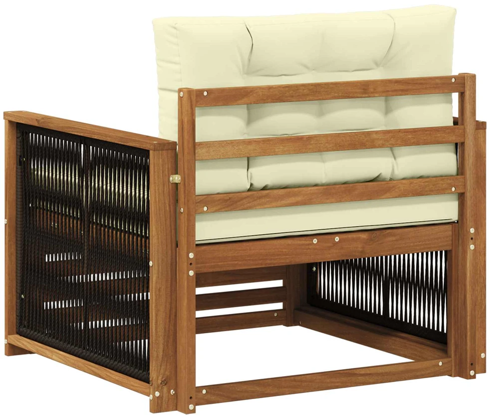 Lauko Vidurinis Sofa Natūrali