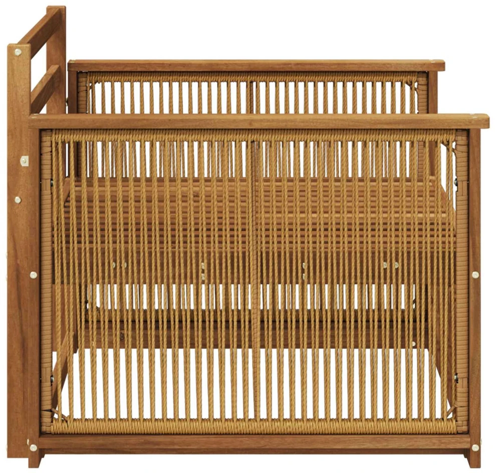 Lauko Vidurinis Sofa Natūrali