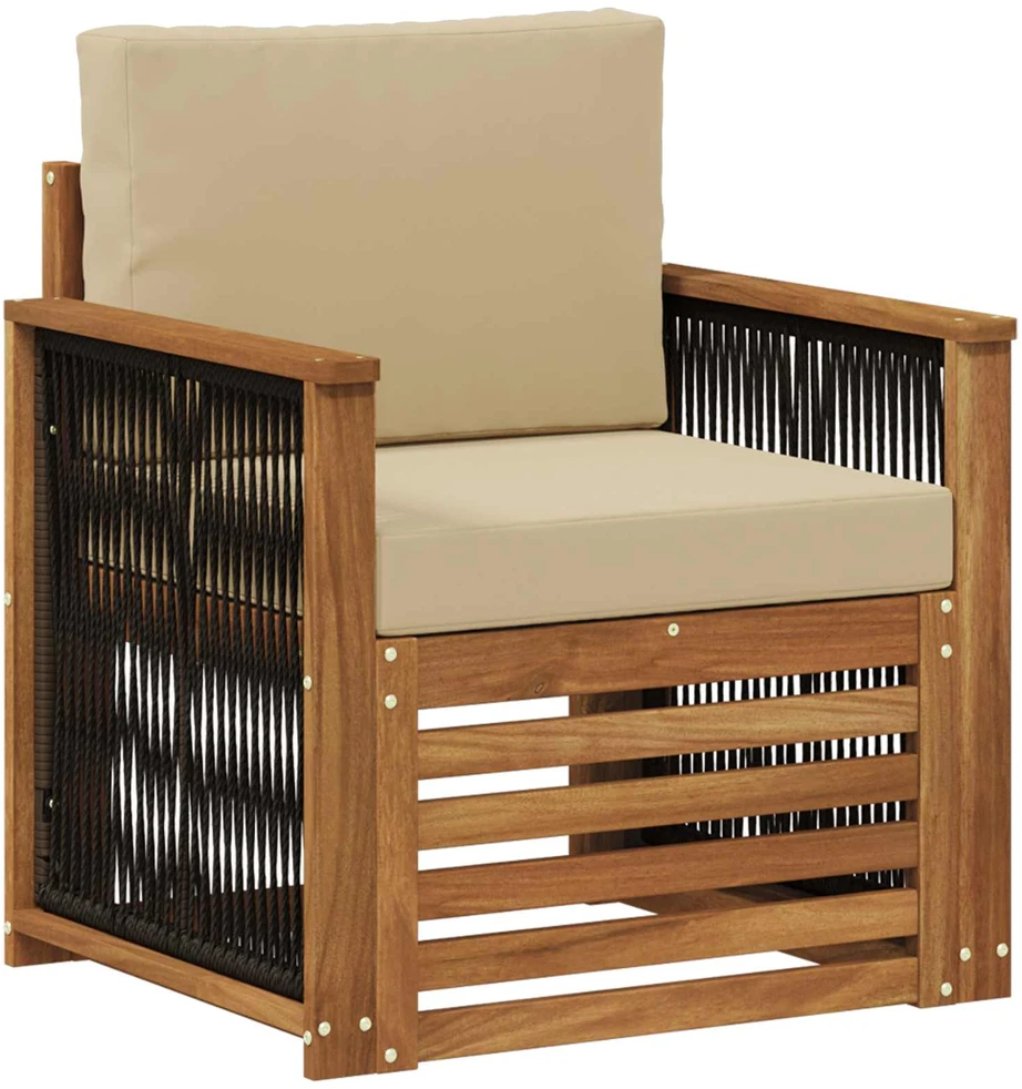 Lauko Vidurinis Sofa Natūrali
