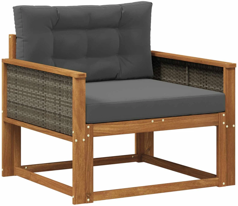 Lauko Vidurinis Sofa Natūrali