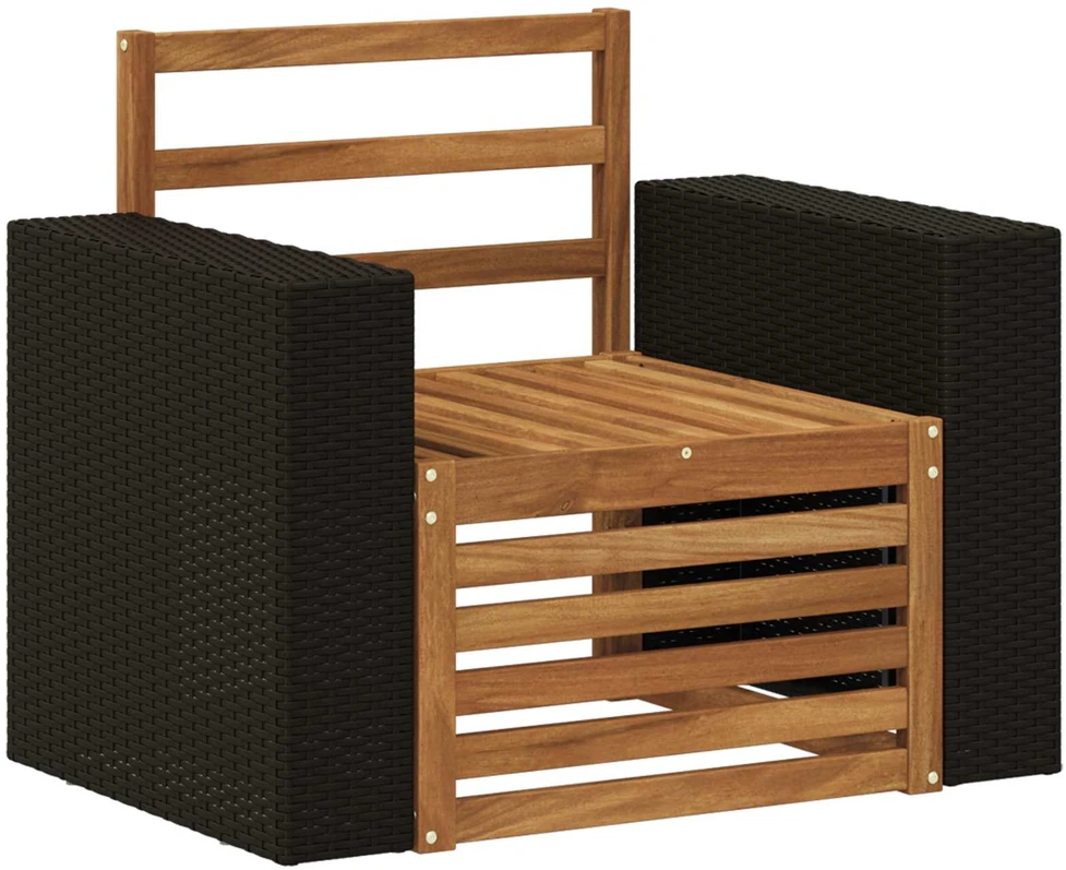 Lauko Vidurinis Sofa Natūrali