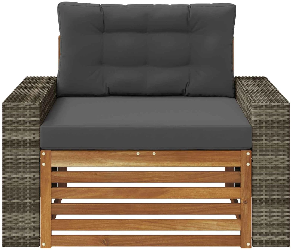 Lauko Vidurinis Sofa Natūrali
