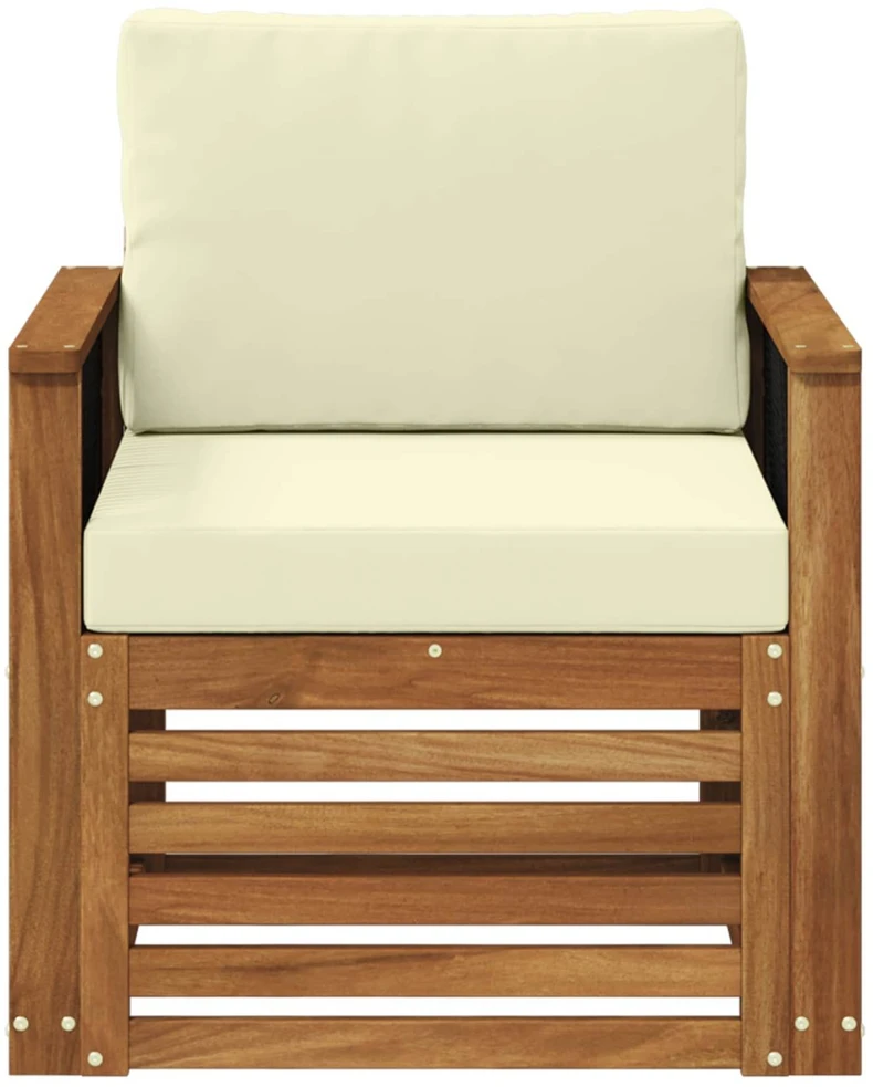 Lauko Vidurinis Sofa Natūrali